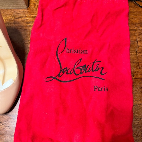 Christian Louboutin Paris Fifille 100 Patent Nude - Picture 5 of 10